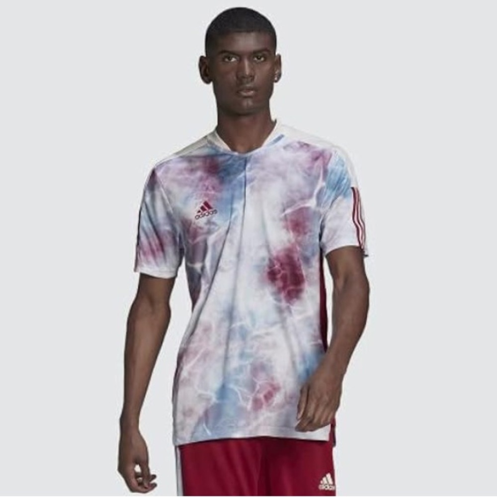 Adidas Men's Tiro 21 Tie Dye Jersey Size Medium
